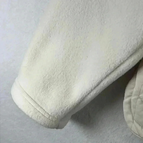 Storm Creek Women's Fleece Jacket Size Large Cream Full Front Zip - Picture 9 of 11